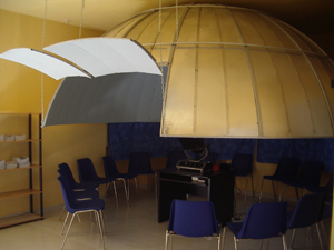 il planetario gonfiabile