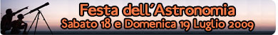 festa dell'astronomia 2009