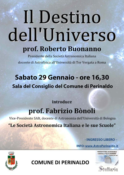 conferenza 29 gennaio 2011, prof Buonanno