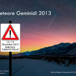 Il Cielo di Dicembre 2013: stelle cadenti, pianeti, costellazioni ed eventi celesti.