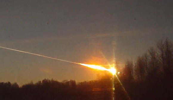 Un grande bolide sopra la Russia