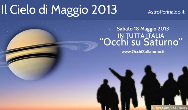 Il Cielo di Maggio 2013: costellazioni, stelle cadenti, pianeti ed eventi celesti