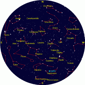 il cielo di ottobre