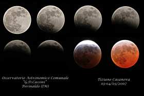 composizione eclissi lunare