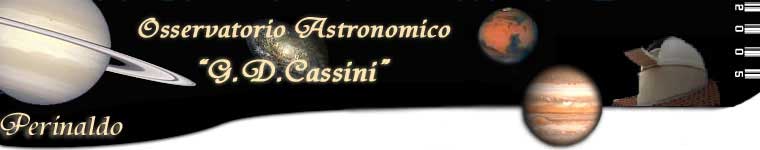 Intestazione Osservatorio Astronomico G.D.Cassini